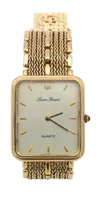 Lucien Piccard 14K Yellow Gold Ladies Bracelet Watch