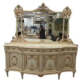 Meroni Francesco For Angelo Cappellini "Degas" Louis XVI Style Sideboard