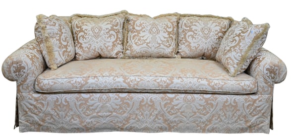 Pair of Custom Upholstered Sofas
