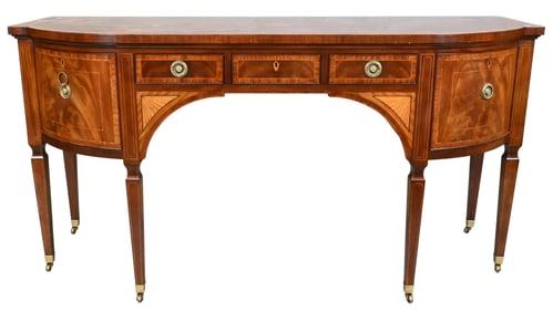 George III Style Baker Mahogany Sideboard
