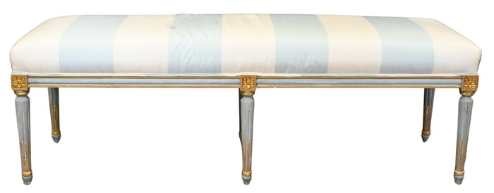 Custom Louis XVI Style Bench