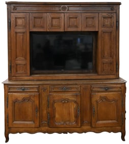 Louis XV Oak Cabinet