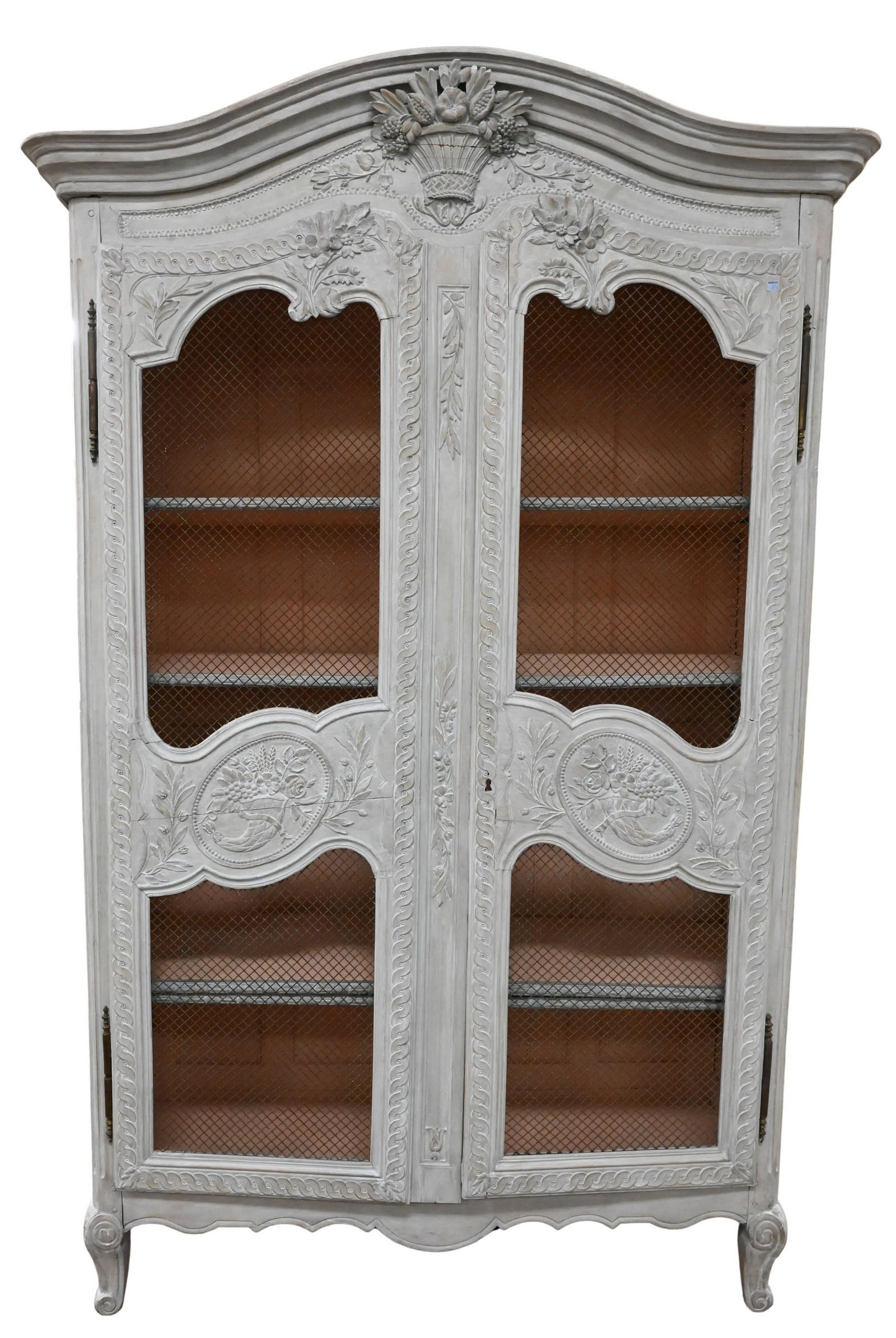 Louis XV Two Door Cabinet (1 of 9)
