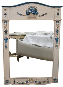 Decorative Floral Motif Mirror
