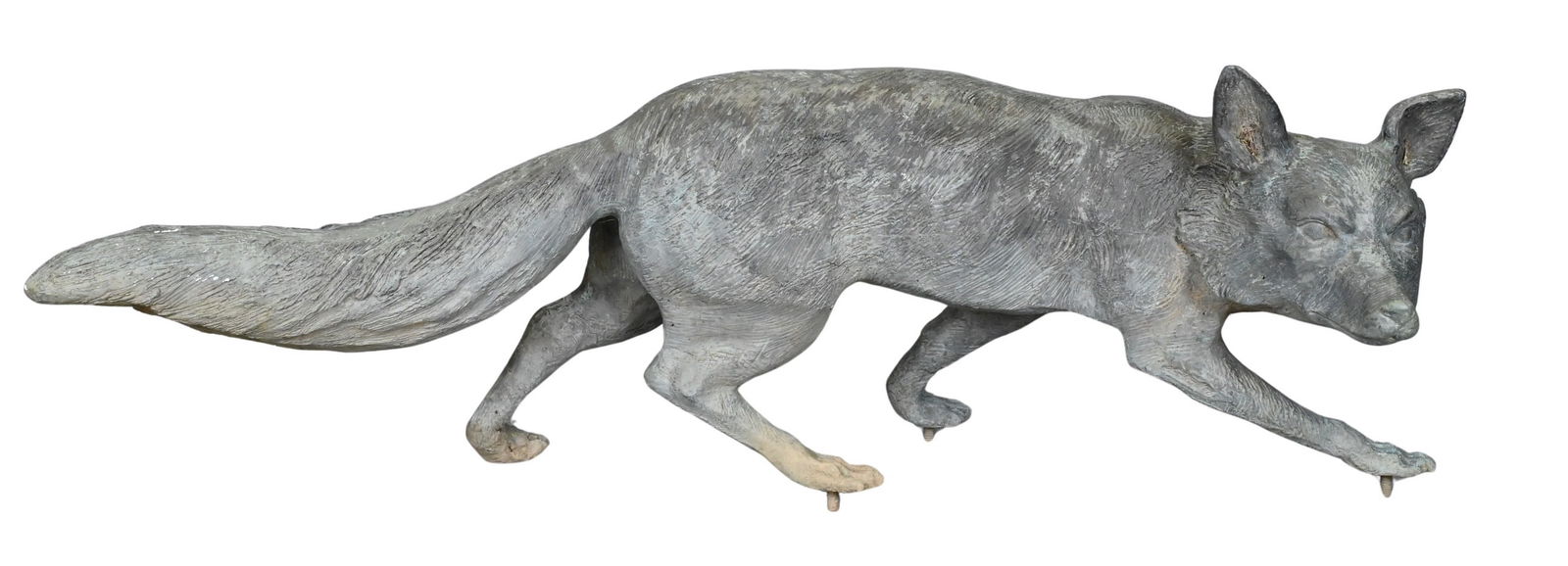Life Size Cast Bronze Fox (1 of 7)