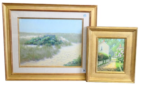 Two Framed Landscapes to include