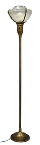 Urban Archaeology Art Deco Ruhlmann-Brandt Floor Lamp