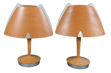 Pair of Soren Eriksen for Lucid "Harmonic" Table Lamps
