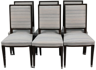 Set of Six Roche Bobois "Grand Hotel" Dining Chairs