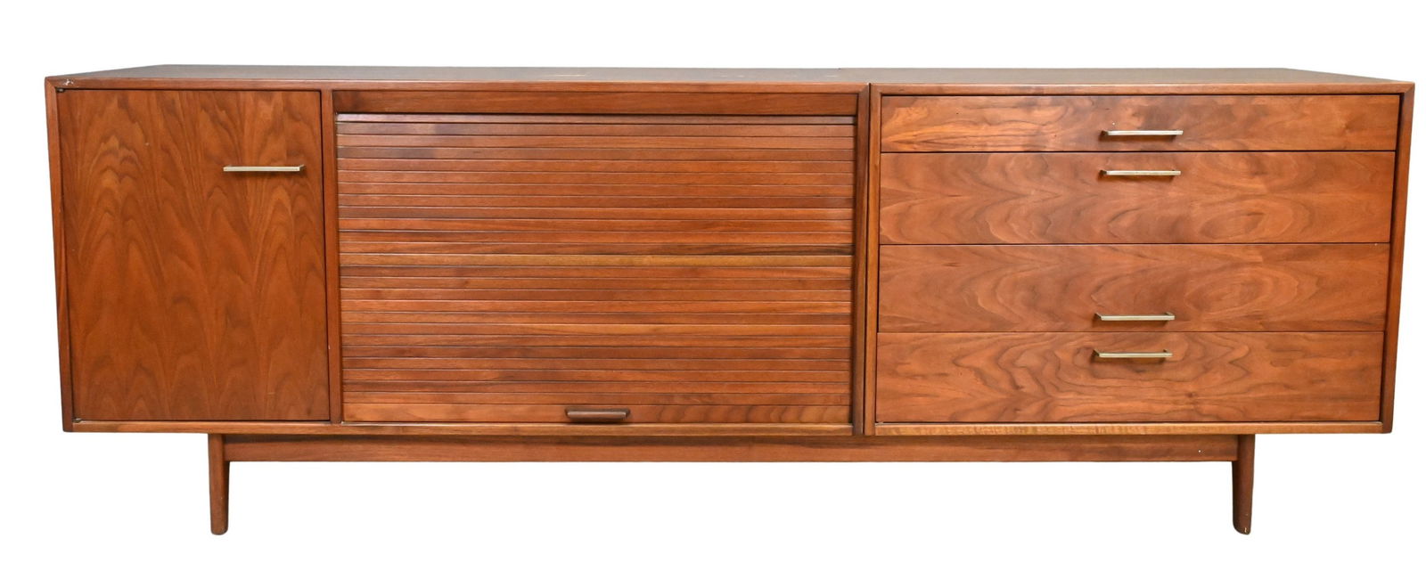 Jens Risom Walnut Credenza (1 of 4)