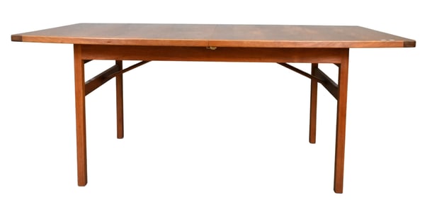 Jens Risom Walnut Dining Table