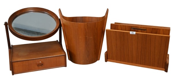 Three Piece Danish Mid-Century Modern Lot