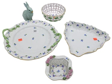 Five Piece Herend Lot