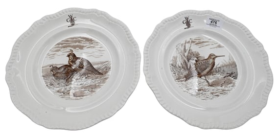 Copeland High Gun Game Bird Plates