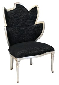 John Richard Hollywood Regency Style Leaf Chair