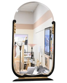 Art Nouveau Style Arched Mirror