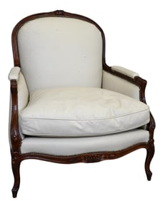Large Custom French Style Bergere