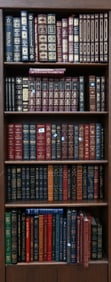 Approximately 100 Easton Press Leather Bound Books