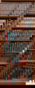 Approximately 100 Easton Press Leather Bound Classic Books