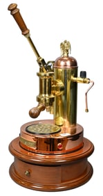 Elektra Copper and Brass Espresso Machine