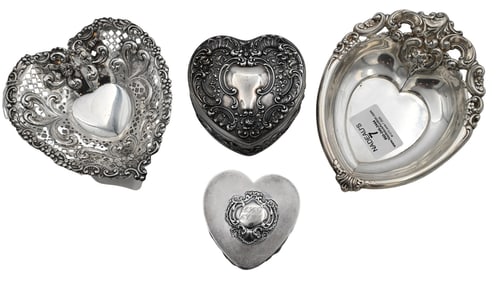 Four Piece Sterling Silver Group