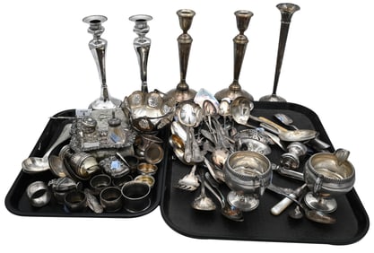 Group of Sterling and Weighted Silver
