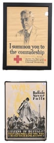Two Framed WWI Posters