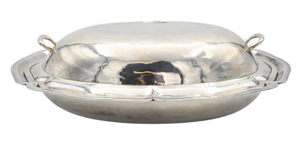 Sanborns Mexican Sterling Silver Covered Vegetable Dish
