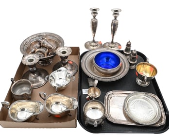 Group of Sterling and Weighted Silver