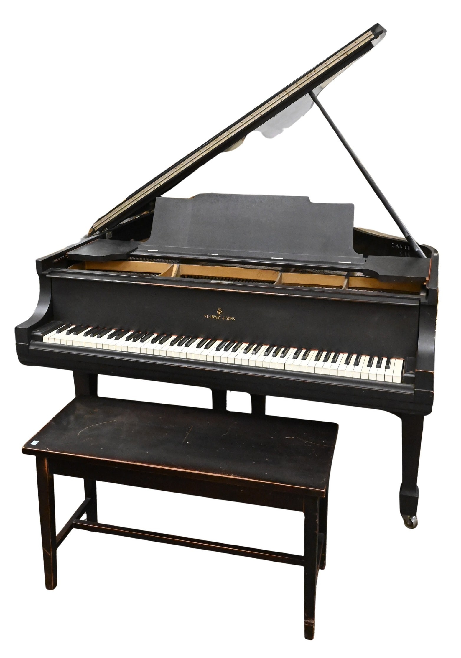 H. Wolfframm Dresden Baby Grand Piano, 5'6