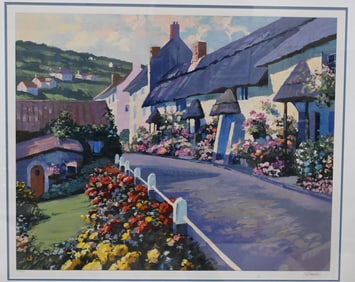Howard Behrens (American 1933-2014) Large Framed Piece