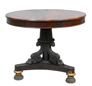 Classical Style Mahogany Center Table