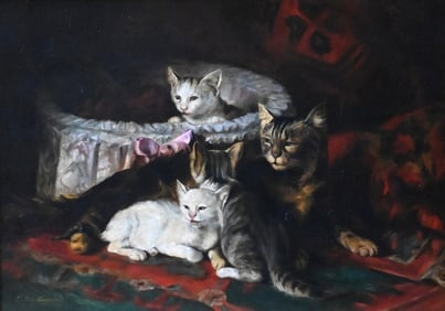 Louis Eugene Lambert (French 1825-1900)