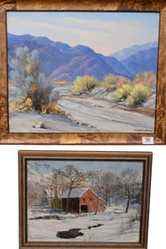 Two Framed Landscapes
