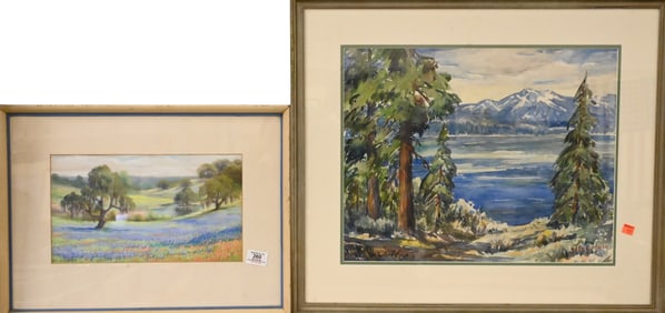 Two Framed Landscapes