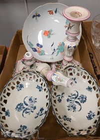 Six Box Lots of Porcelain Plates and Glassware
