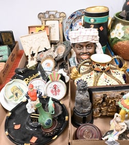 Four Box Lots of Miscellaneous Antiques