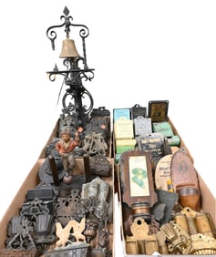 Four Box Lots of Match Holder Wall Mounts