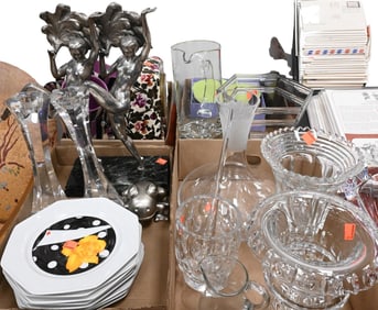 Four Contemporary Decorative Box Lots