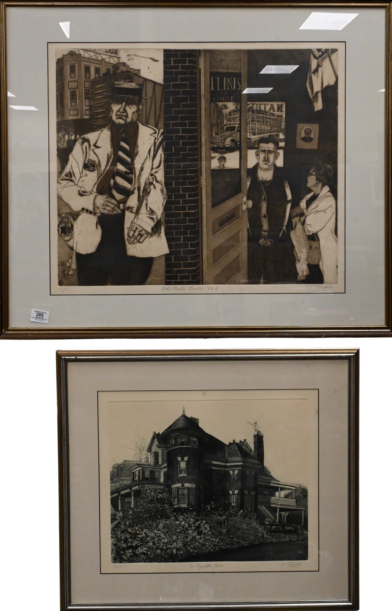 Two: Michael Louis Jacques (American B. 1945) (1 of 7)