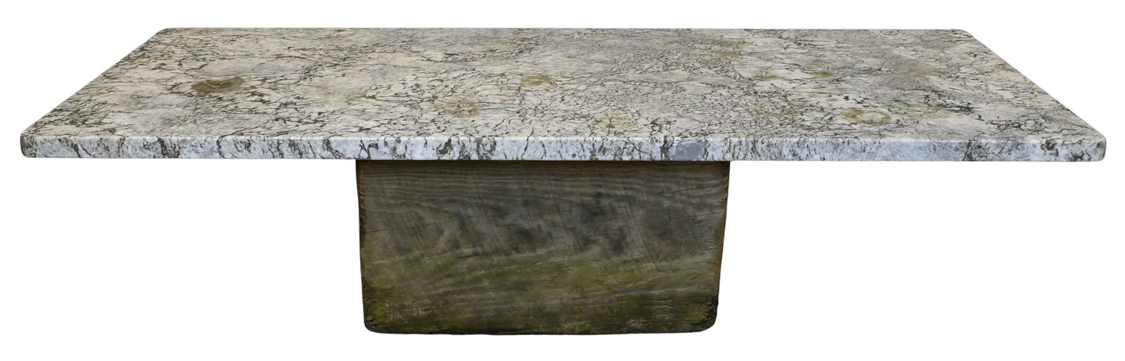 Marble Slab Coffee Table (1 of 2)
