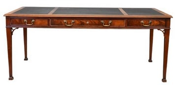 Baker Mahogany Executives Desk
