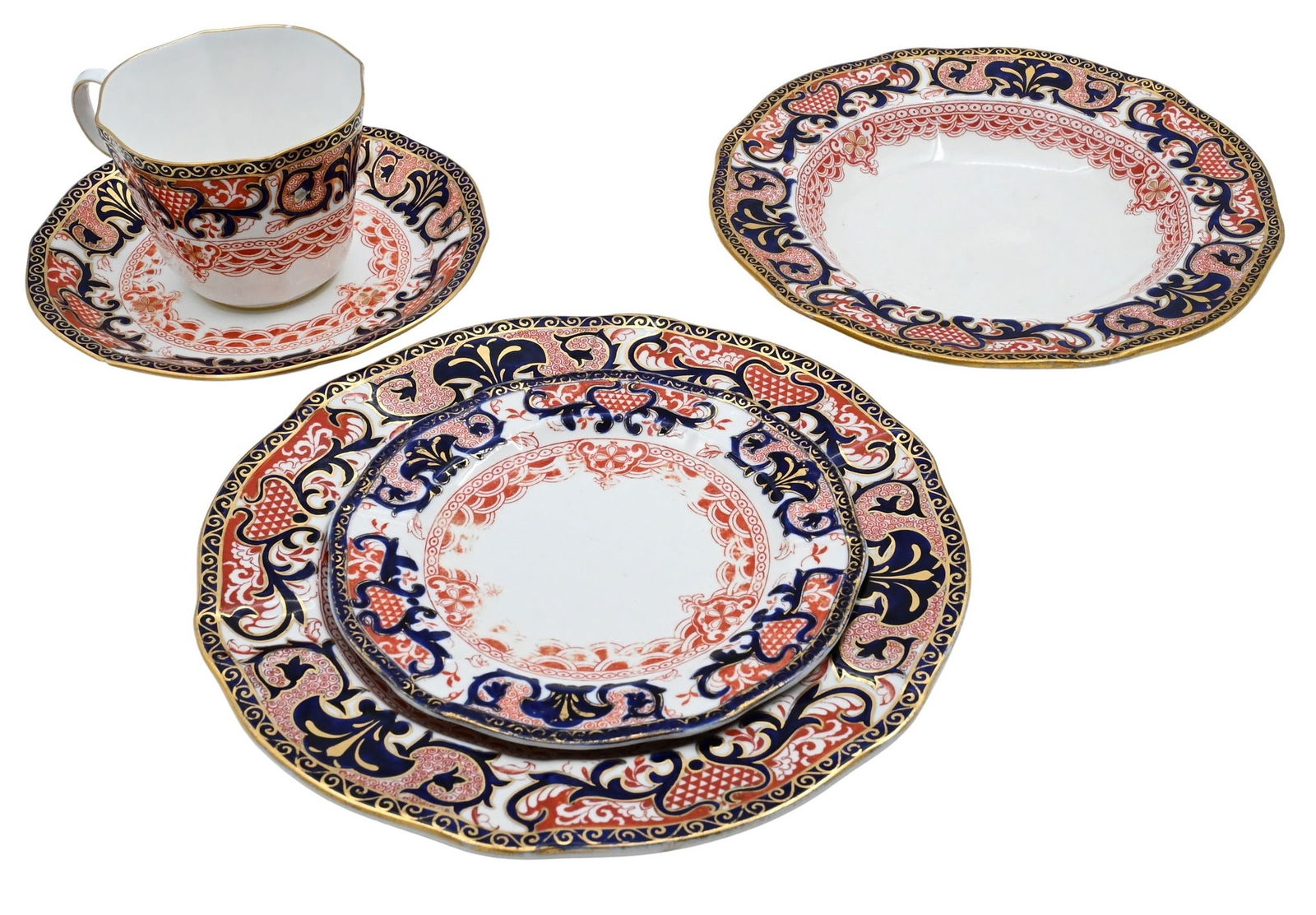 Royal Crown Derby "Old Imari" Partial China Set (1 of 4)