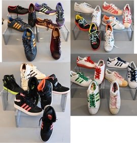 16 Pairs of Men's Adidas Sneakers