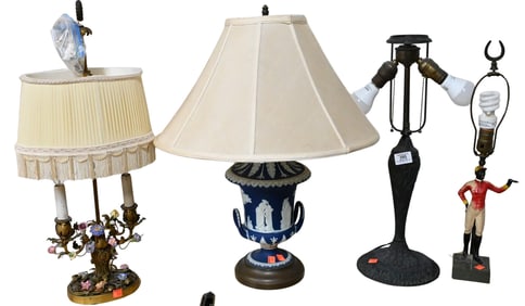 Group of Four Table Lamps