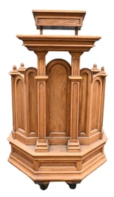 Oak Podium