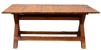 Sawbuck Style Table Top
