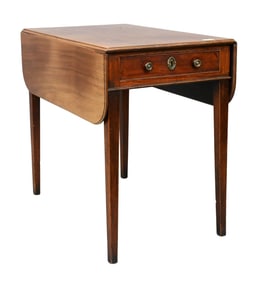 George III Mahogany Drop Leaf Table