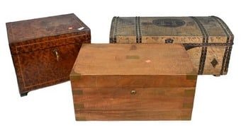 Two Large Cigar Humidors