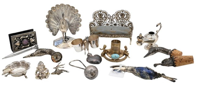 Group of Sterling and Silver Items
